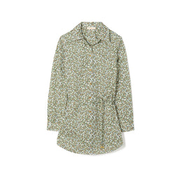 Women Brigitte Printed Beach Tunic - Starburst Ivy