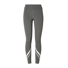 Women High-Rise Compression Melange Pocket Leggings - Dark Grey Heather