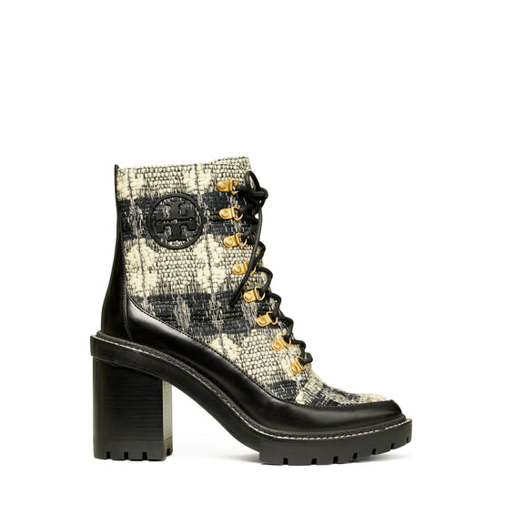 Women Miller 95Mm Lug Sole Bootie - Black/White / Black/White/ Perfect Black