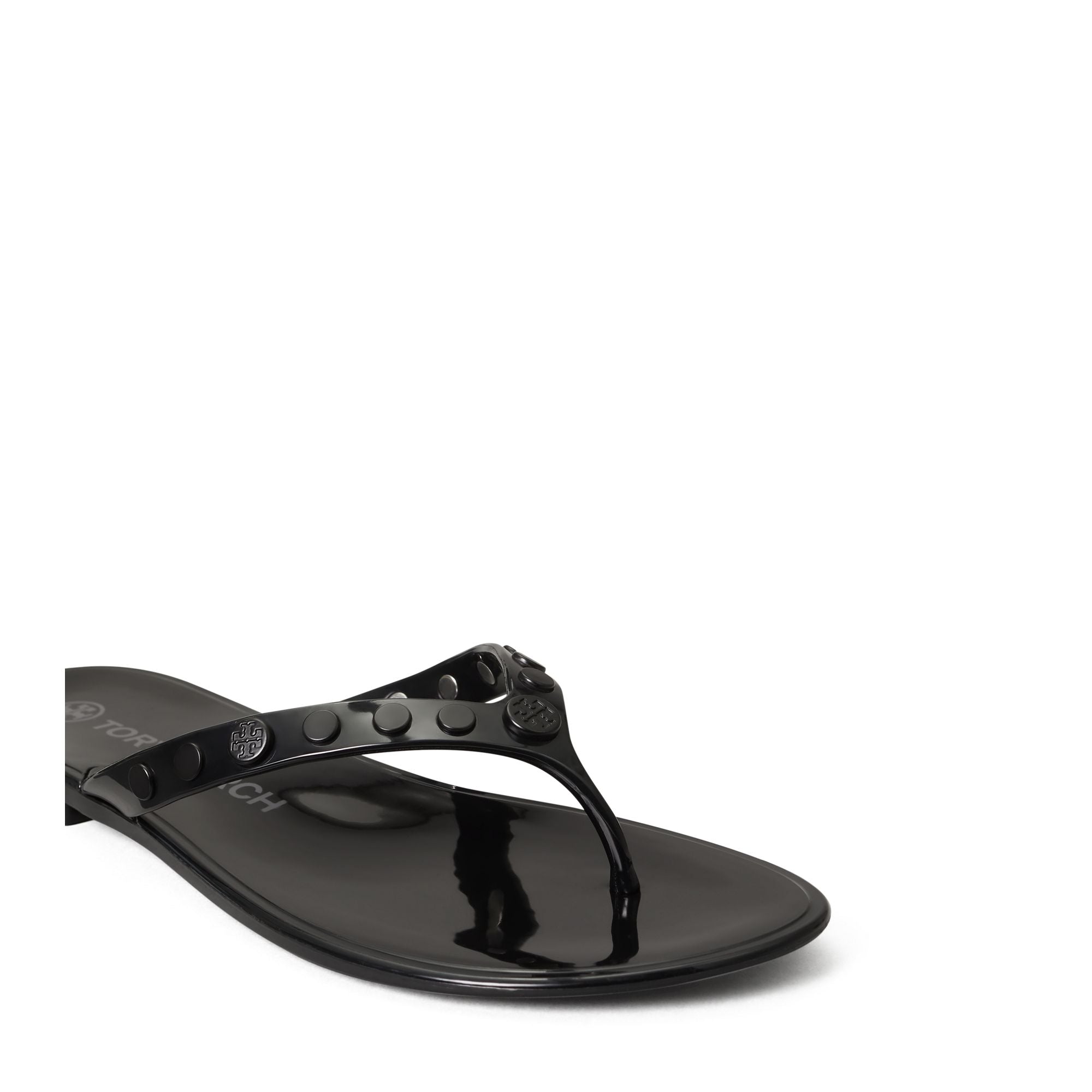 Women Studded Jelly - Perfect Black