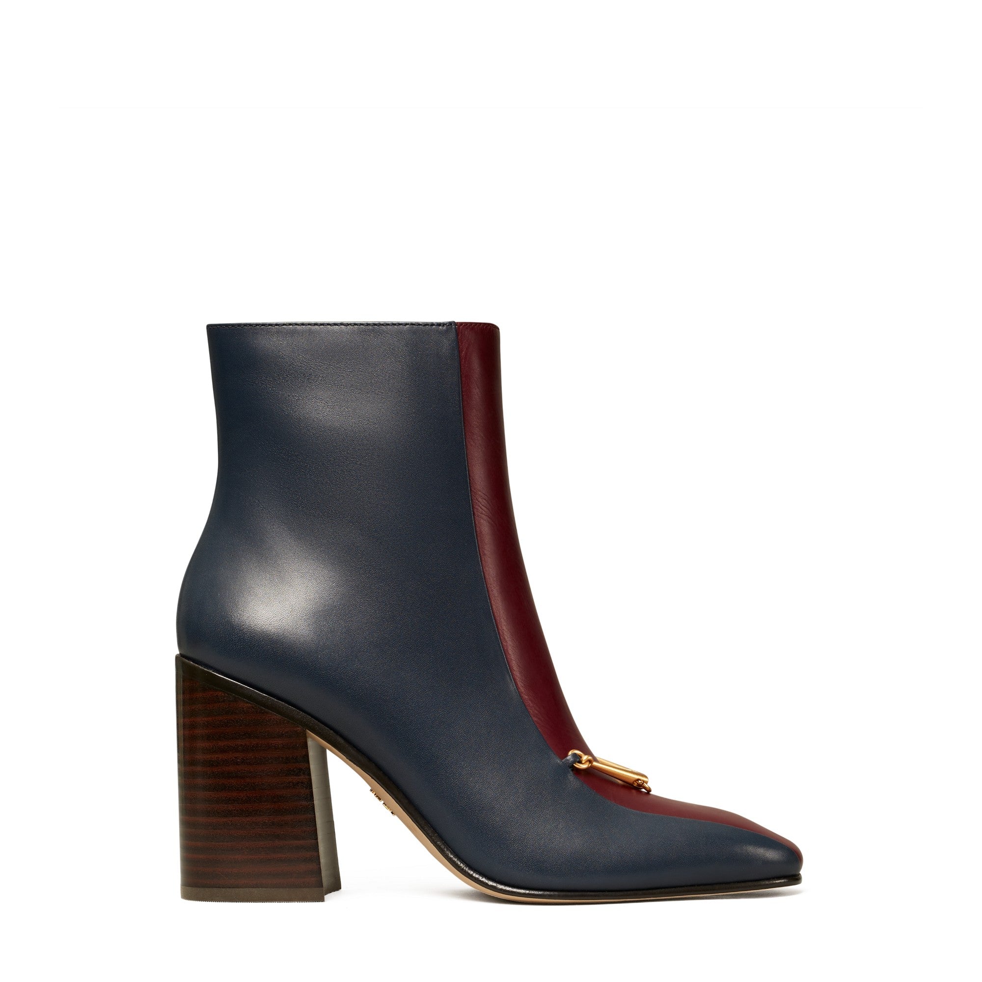 Women Equestrian Link  Boot - Ink Navy / Burgundy