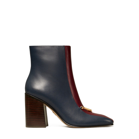 Women Equestrian Link  Boot - Ink Navy / Burgundy