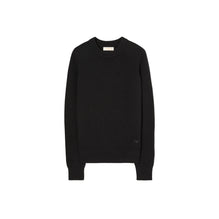 Women Cashmere Sweater With Sequins - Black