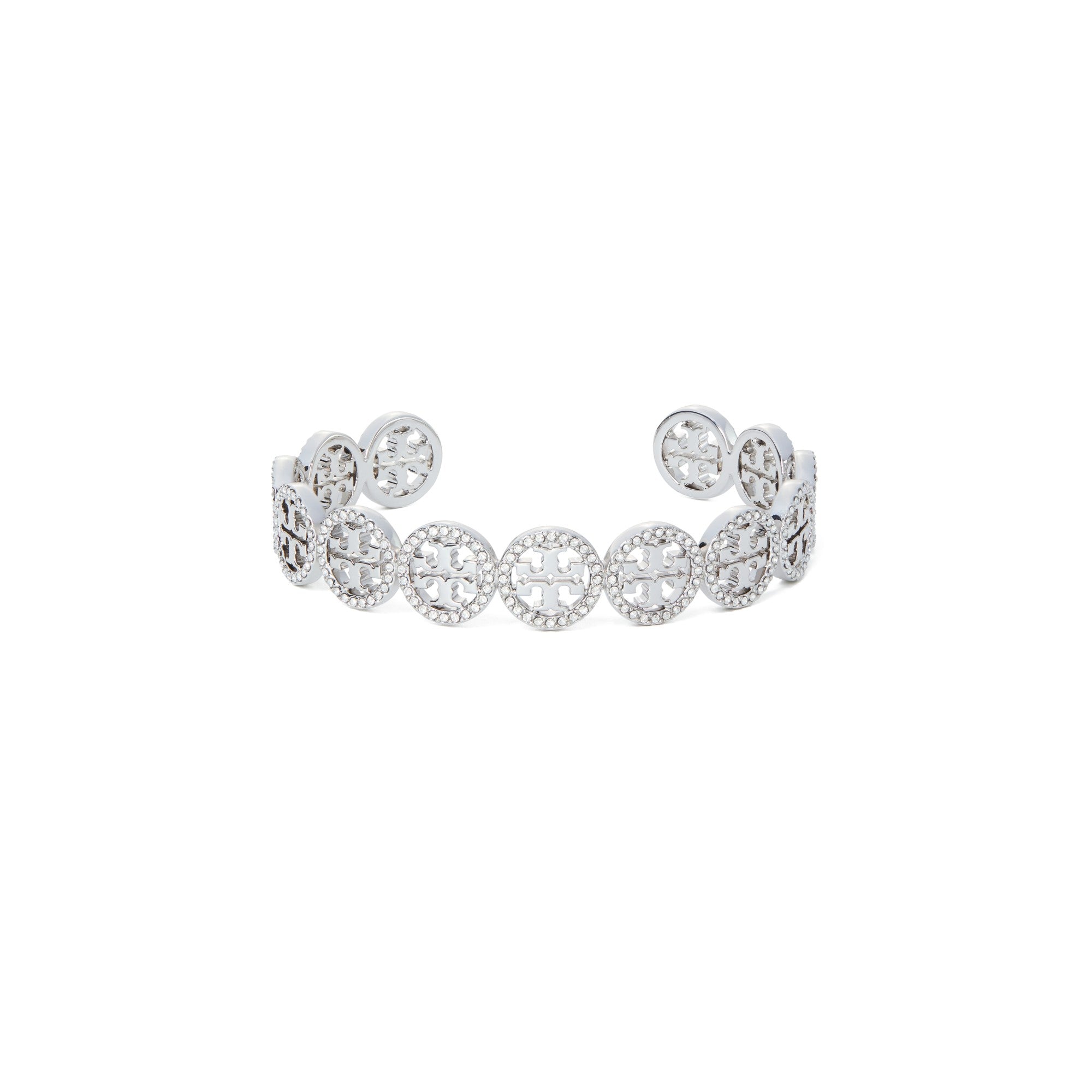 Women Miller Pave Cuff - Tory Silver / Crystal