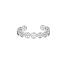 Women Miller Pave Cuff - Tory Silver / Crystal