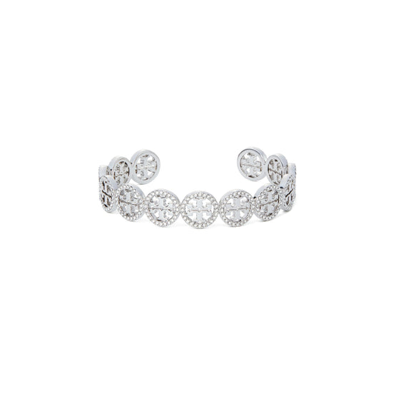 Women Miller Pave Cuff - Tory Silver / Crystal
