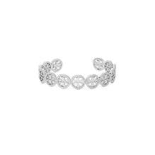 Women Miller Pave Cuff - Tory Silver / Crystal