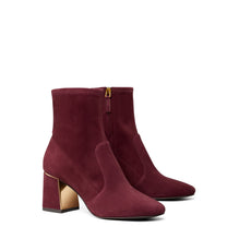 Women Gigi 70Mm Stretch Ankle Boot - Burgundy