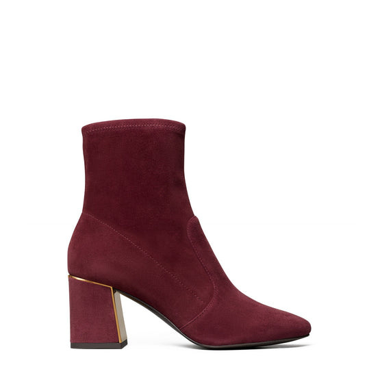 Women Gigi 70Mm Stretch Ankle Boot - Burgundy