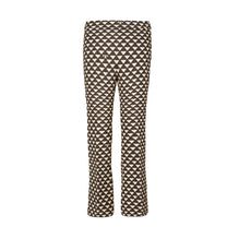 Women Printed Twill Crepe Pant - Triangle Geo