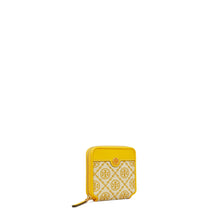 Women T Monogram Bi-Fold Wallet - Goldfinch