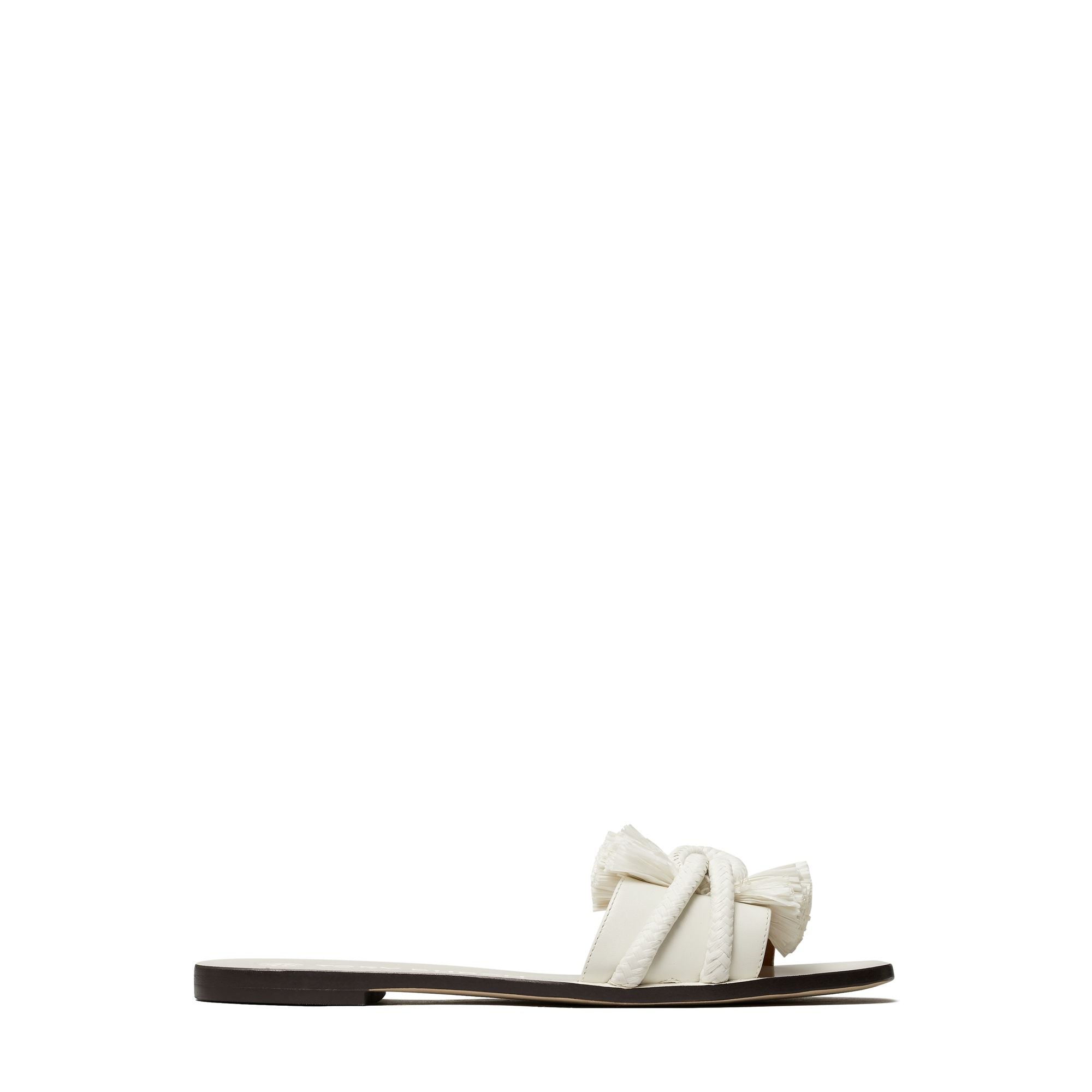 Women Rope Flat Slide - New Ivory / New Ivory