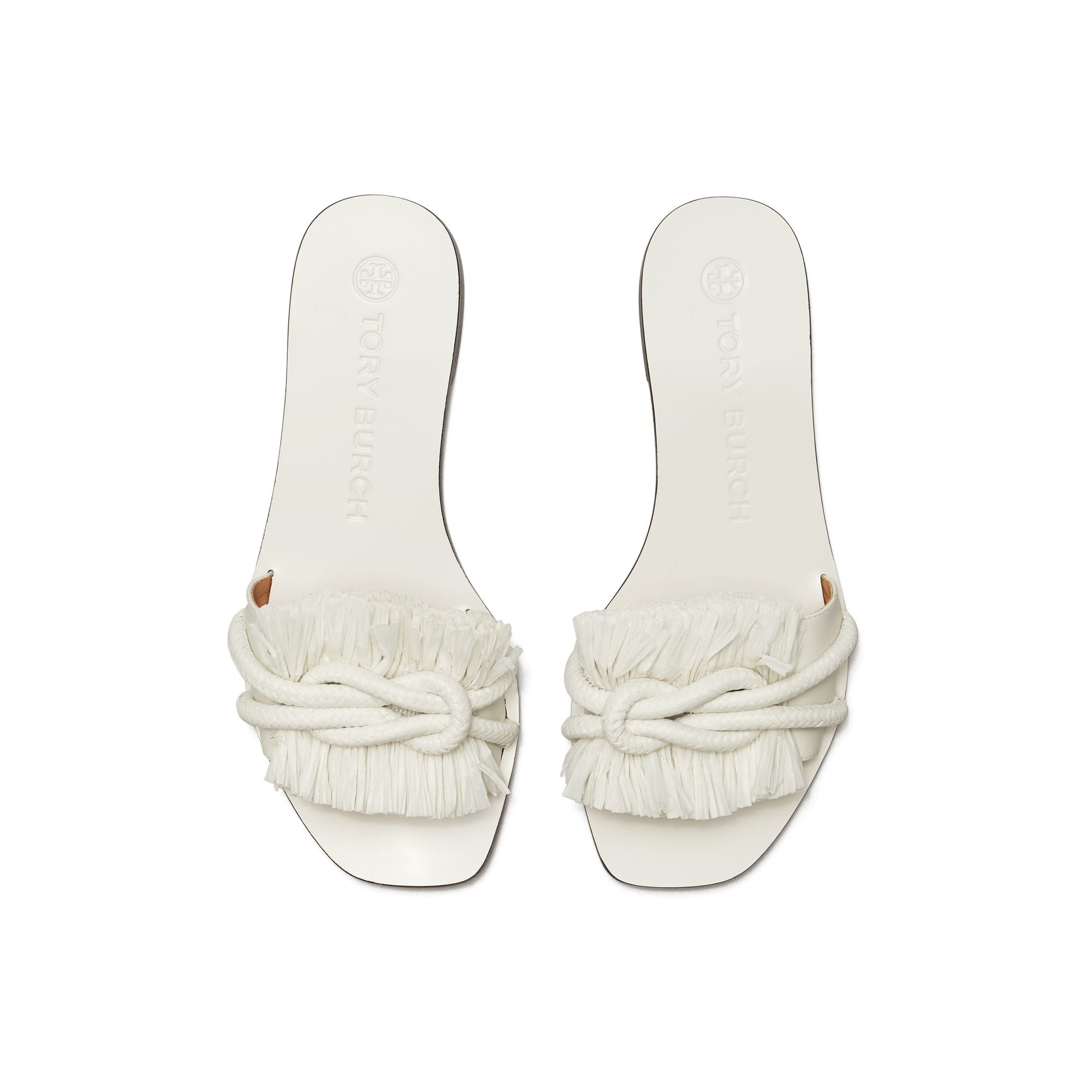 Women Rope Flat Slide - New Ivory / New Ivory