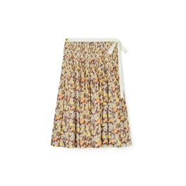 Women Pleated Tie Wrap Skirt - Reverie