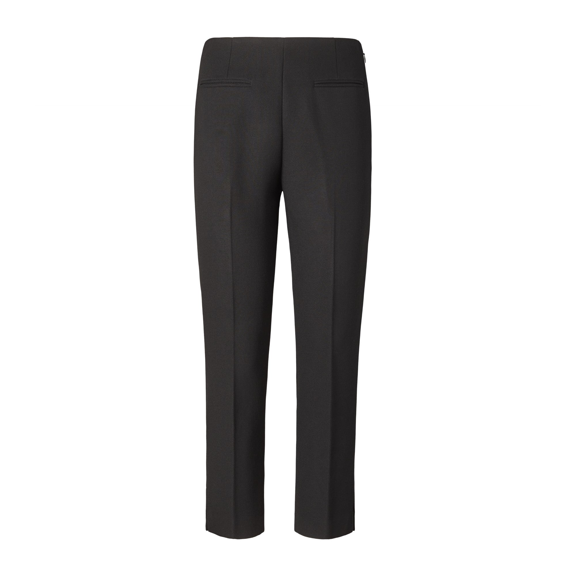 Women Twill Crepe Pant - Black