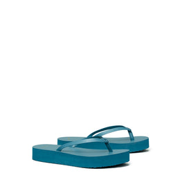 Women Flatform Flip Flop - Brisk Blue / Brisk Blue
