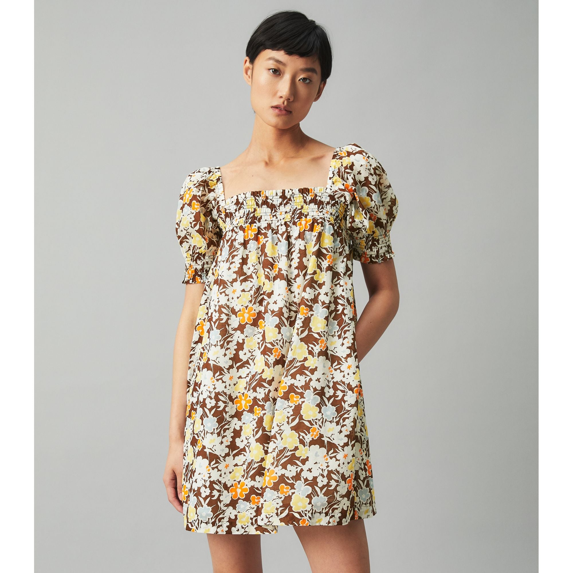 Women Smocked Mini Dress - Reverie