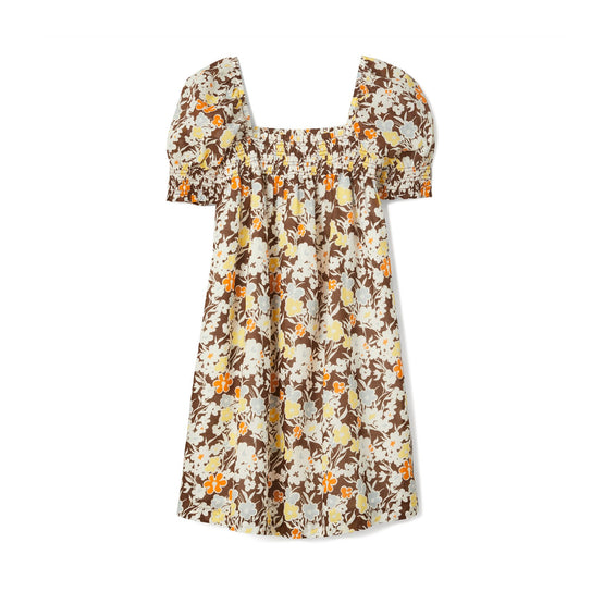 Women Smocked Mini Dress - Reverie