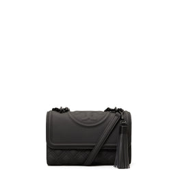 Women Fleming Matte Small Convertible Shoulder Bag - Black