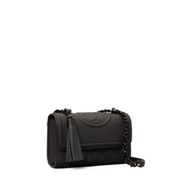 Women Fleming Matte Small Convertible Shoulder Bag - Black