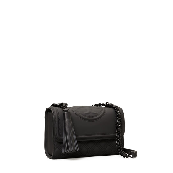 Women Fleming Matte Small Convertible Shoulder Bag - Black