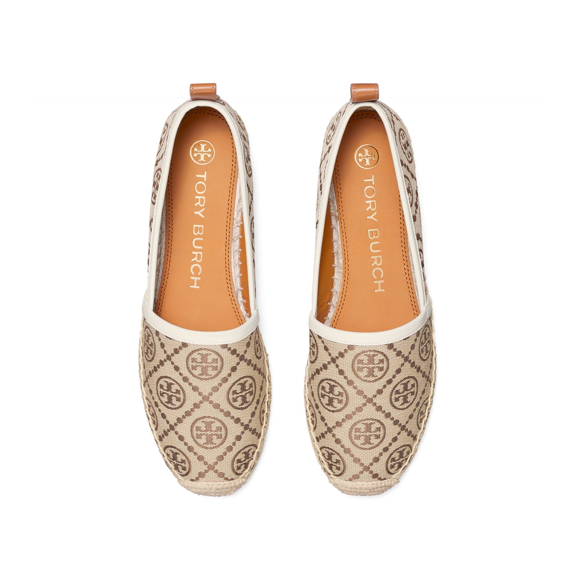Women T Monogram Espadrille - Hazel Jacquard