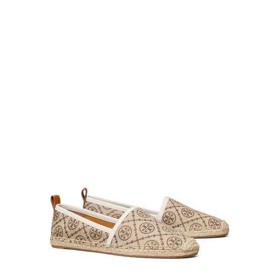 Women T Monogram Espadrille - Hazel Jacquard