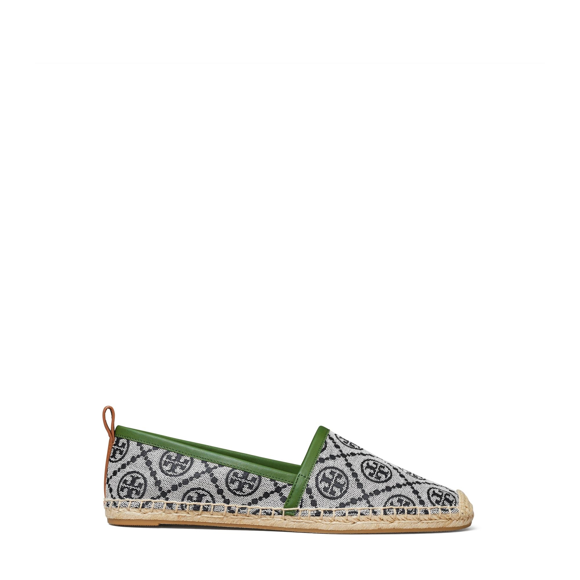 Women T Monogram Espadrille - Perfect Navy Jacquard