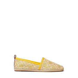 Women T Monogram Espadrille - Goldfinch Jacquard