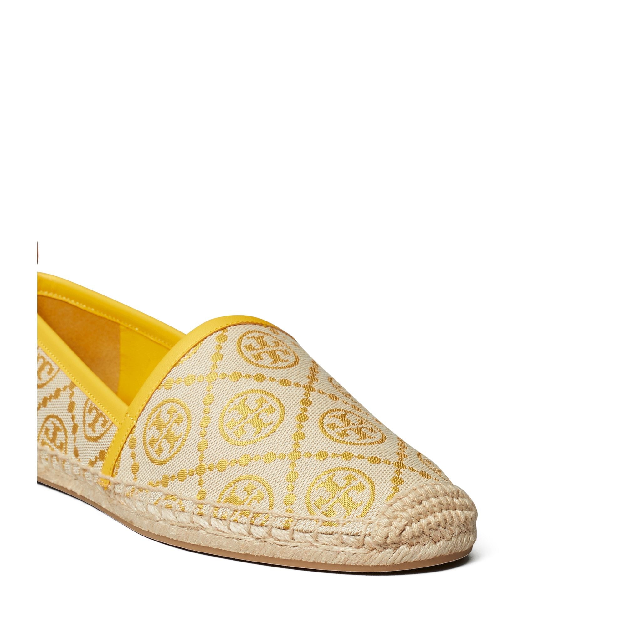 Women T Monogram Espadrille - Goldfinch Jacquard