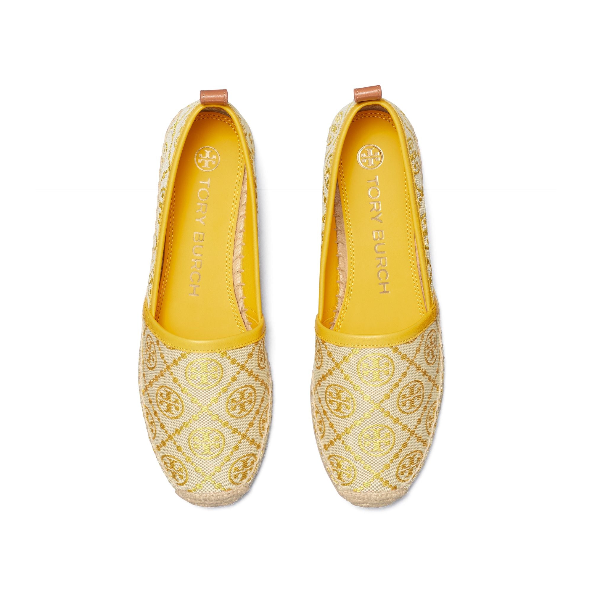 Women T Monogram Espadrille - Goldfinch Jacquard