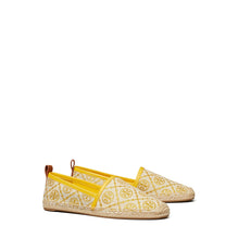 Women T Monogram Espadrille - Goldfinch Jacquard