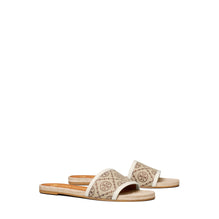 Women T Monogram Espadrille Slide - Hazel Jacquard