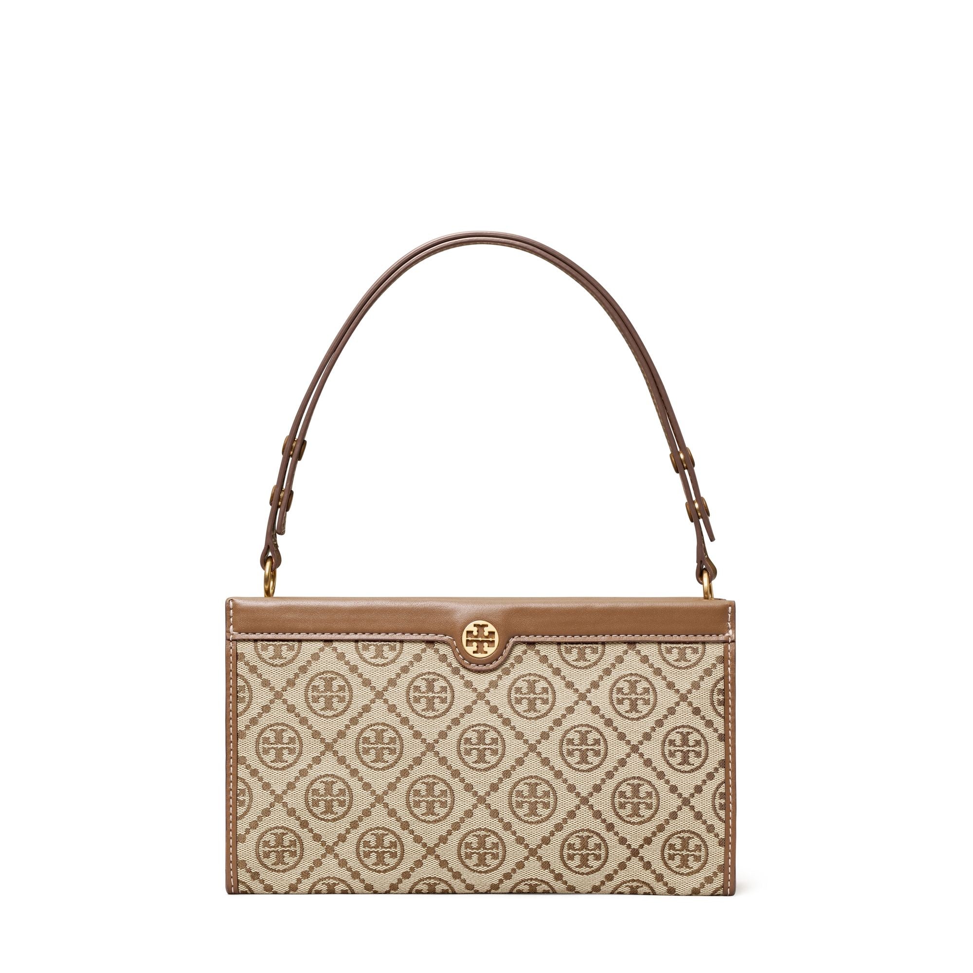 Women T Monogram Jacquard Mini Pouchette - Hazel