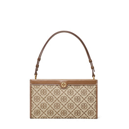 Women T Monogram Jacquard Mini Pouchette - Hazel