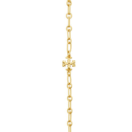 Women Thin Roxanne Chain Necklace - Rolled Tory Gold