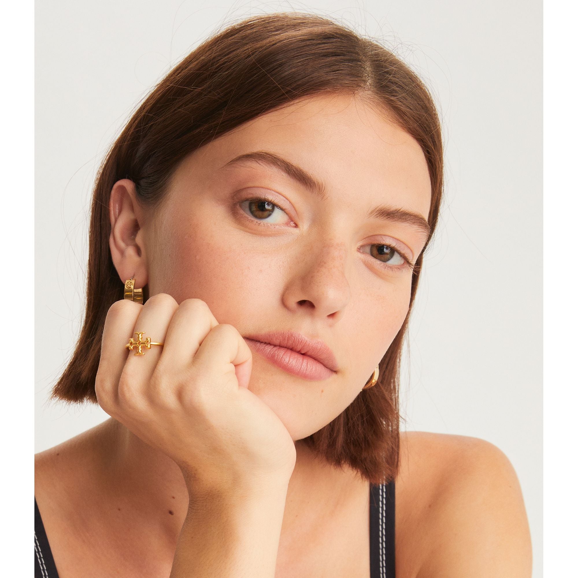 Women Eleanor Ring - Rolled Brass