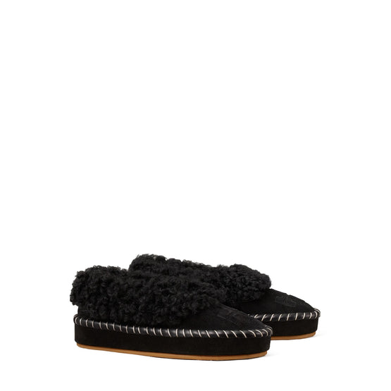 Women Shearling Slipper - Perfect Black / Perfect Black