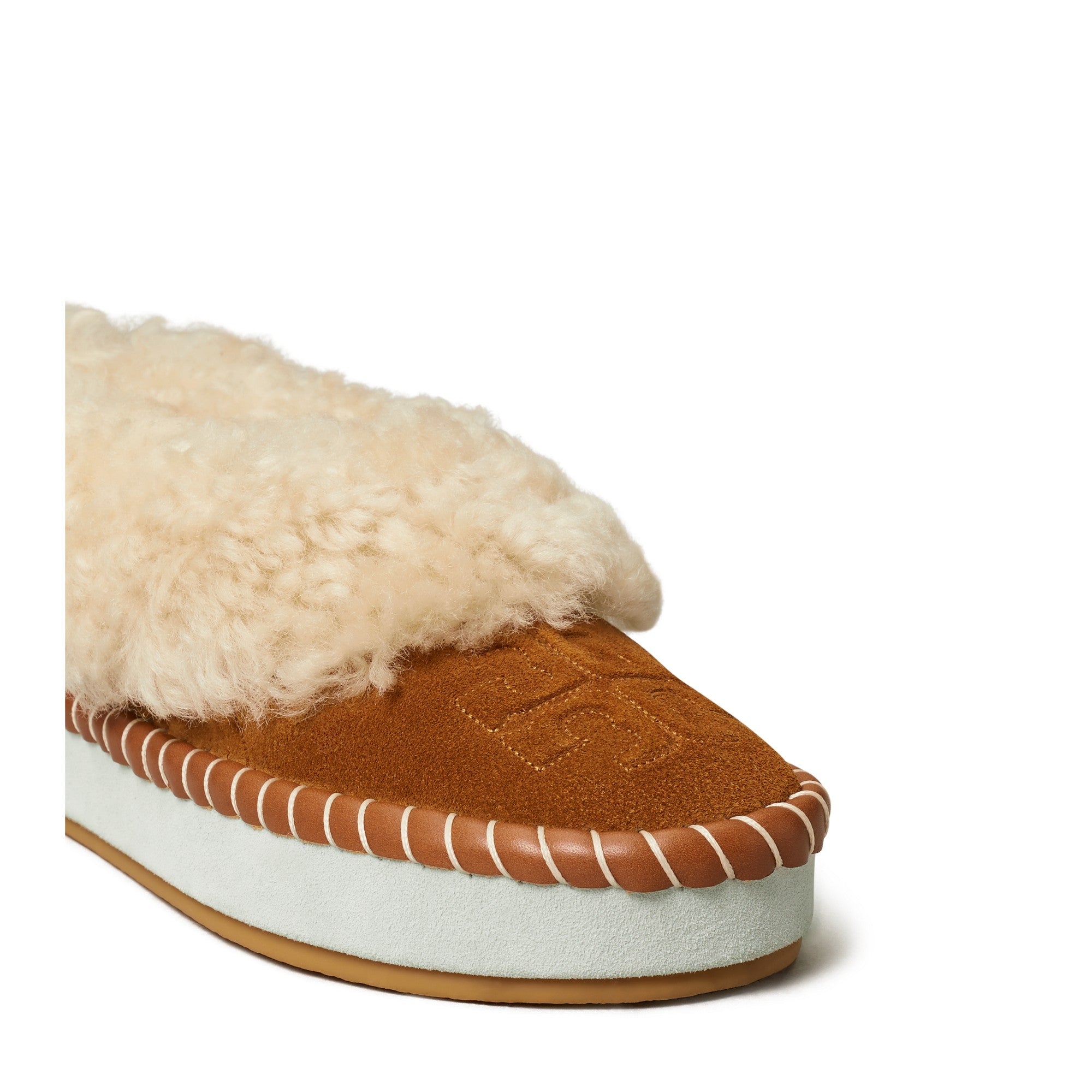 Women Shearling Slipper - Toasted Caramel / Buttermilk