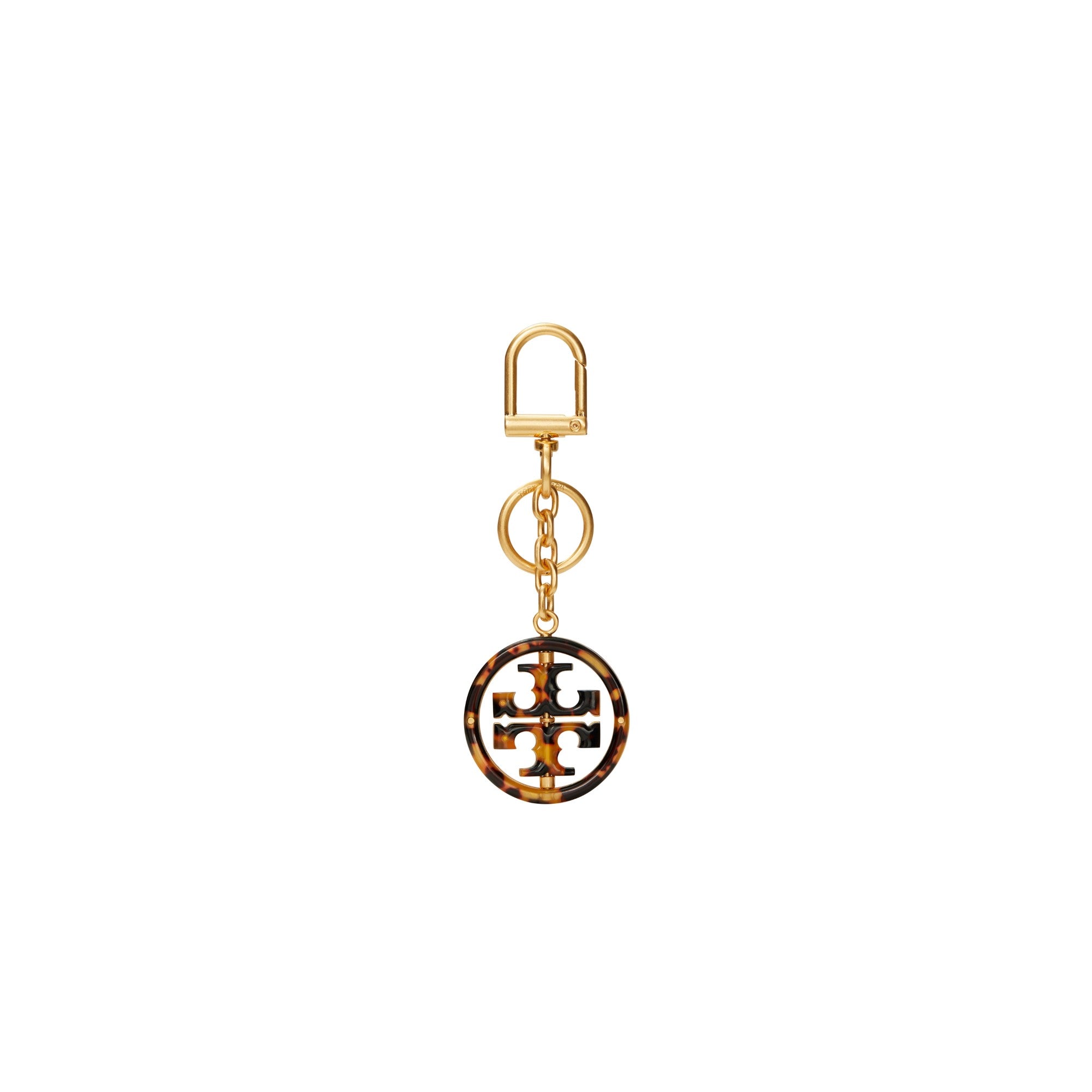 Women Tortoise Logo Key Fob - Tortoise Shell