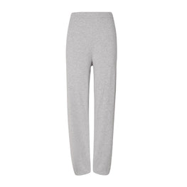Women Luxe Cashmere Joggers - Medium Grey Heather