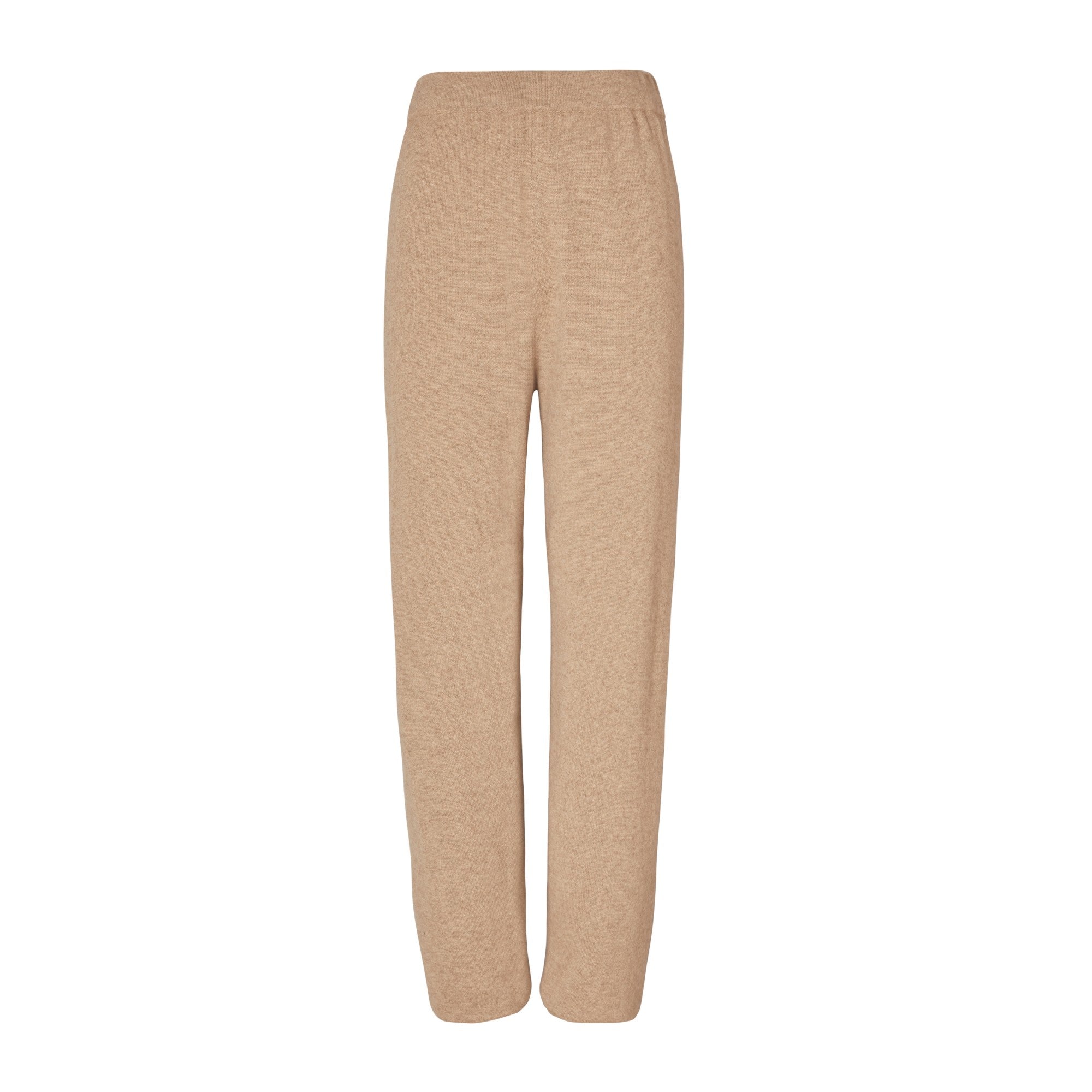 Women Luxe Cashmere Joggers - Natural Heather