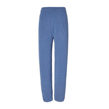 Women Luxe Cashmere Joggers - Blue Wash Heather