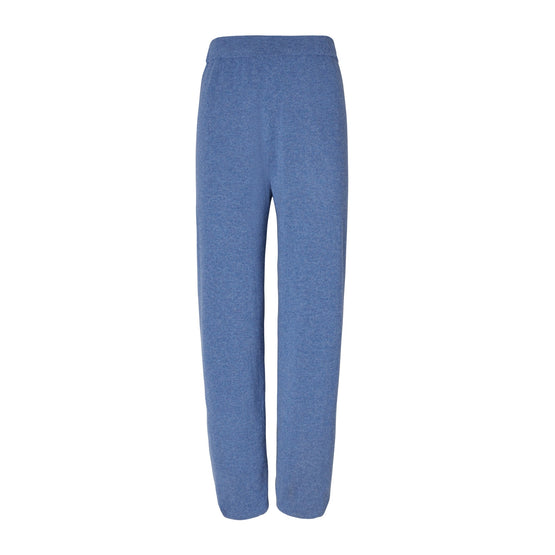 Women Luxe Cashmere Joggers - Blue Wash Heather