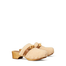 Women Jessa Shearling Clog - Buttermilk / Royal Tan