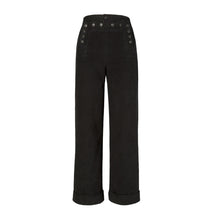 Women Moleskin Sailor Pant - Black