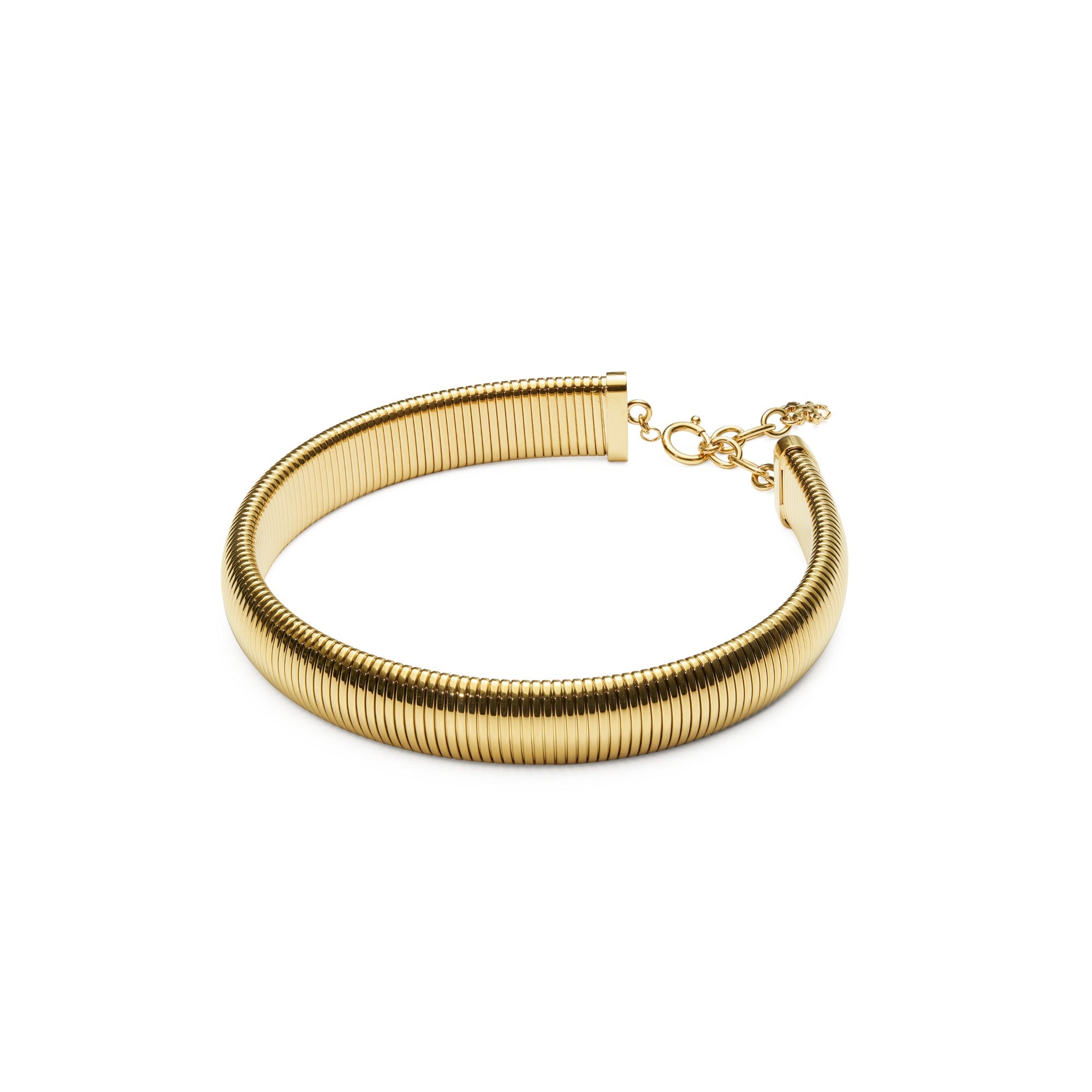 Women Snake Chain Collar - Tory Gold