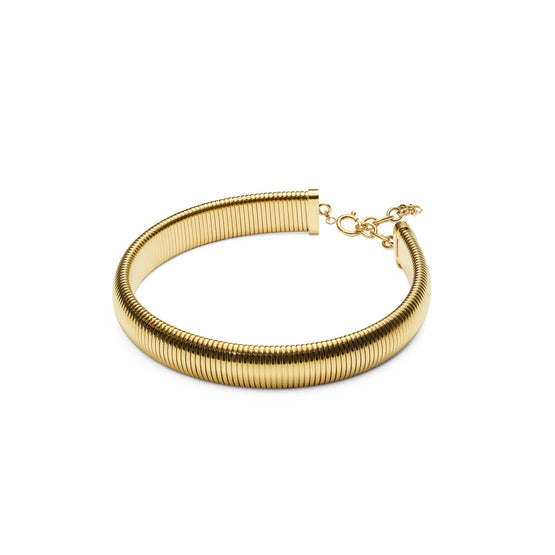 Women Snake Chain Collar - Tory Gold