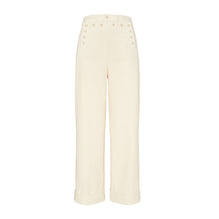Women Denim Sailor Pant - Natural