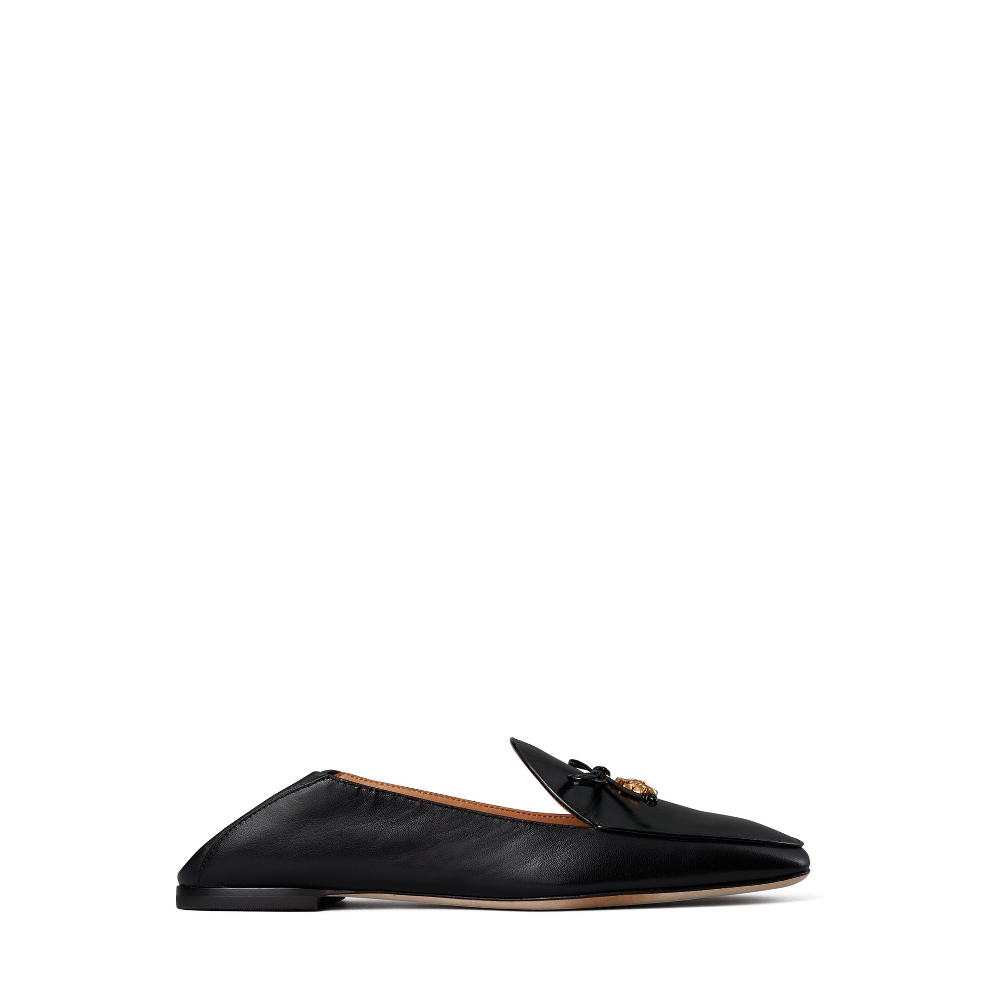 Women Tory Charm Loafer - Perfect Black